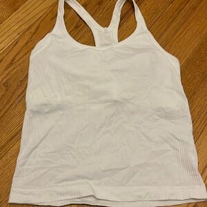 Lululemon Ebb to Street Tank Top White